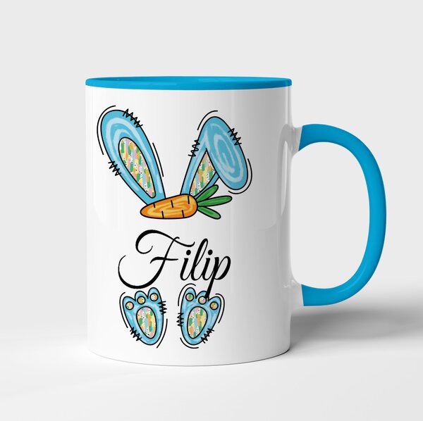 Velikonoční hrnek se jménem Filip