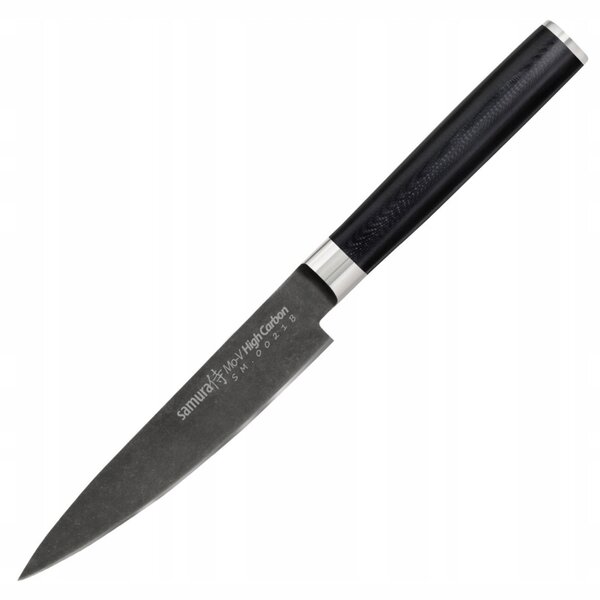 Samura MO-V Stonewash Utility 125mm - Univerzální Kuchyňský Nůž