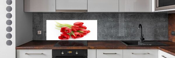 Panel do kuchyně Červené tulipány pksh-99817079