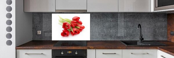Panel do kuchyně Červené tulipány pksh-99817079