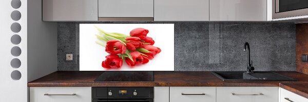 Panel do kuchyně Červené tulipány pksh-99817079