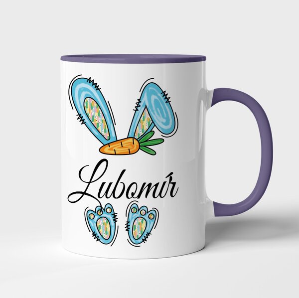 Velikonoční hrnek se jménem Lubomír