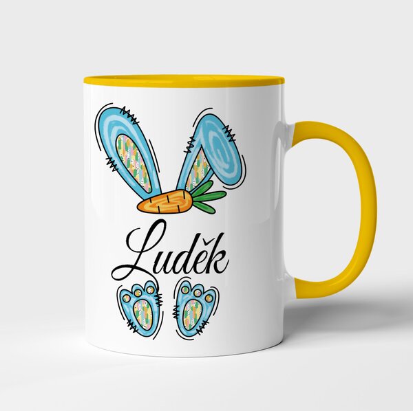 Velikonoční hrnek se jménem Luděk