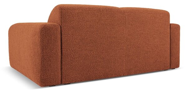 Hnědá pohovka z textilie bouclé 170 cm Molino – Micadoni Home