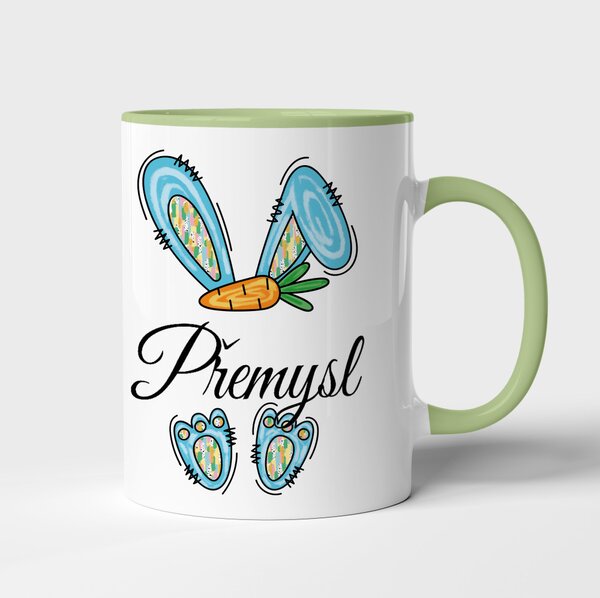 Velikonoční hrnek se jménem Přemysl