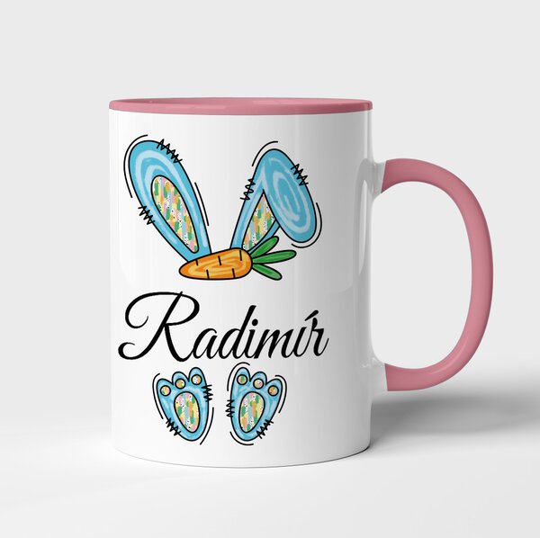 Velikonoční hrnek se jménem Radimír
