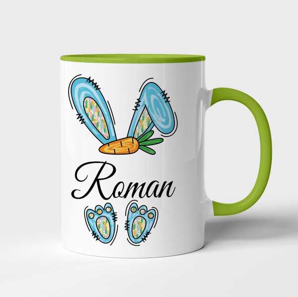 Velikonoční hrnek se jménem Roman