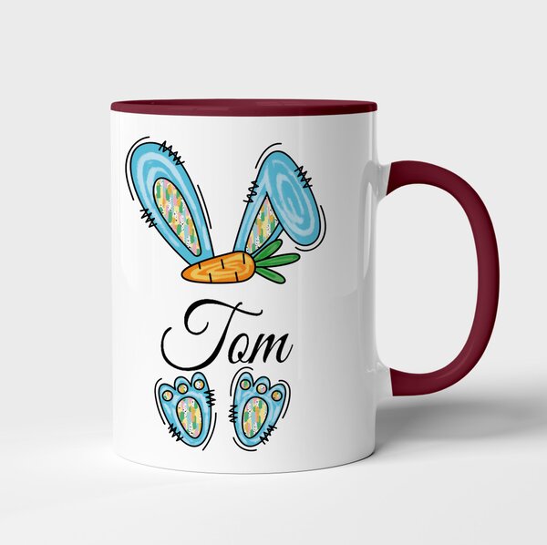 Velikonoční hrnek se jménem Tom