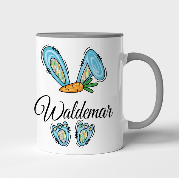 Velikonoční hrnek se jménem Waldemar