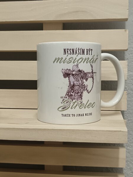 Hrnek 16 střelec