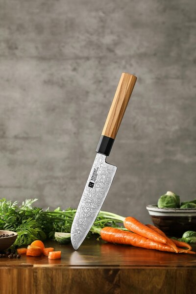 Santoku nůž XinZuo PM8O 5,5"