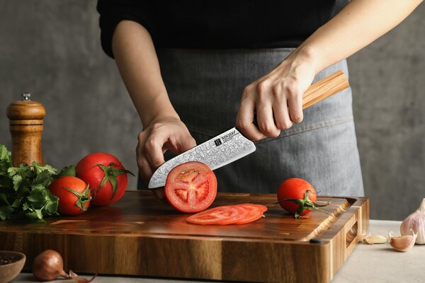 Santoku nůž XinZuo PM8O 5,5"