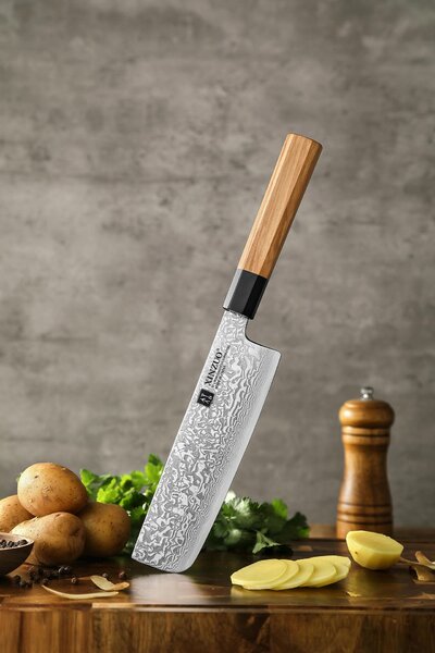 Nakiri nůž XinZuo PM8O 7"