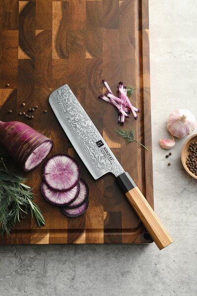 Nakiri nůž XinZuo PM8O 7"