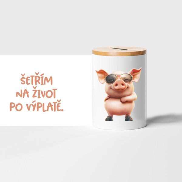 Kasička šetřím na život po výplatě data