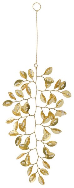 Ib Laursen Vánoční ozdoba Leaf - Gold IBL430