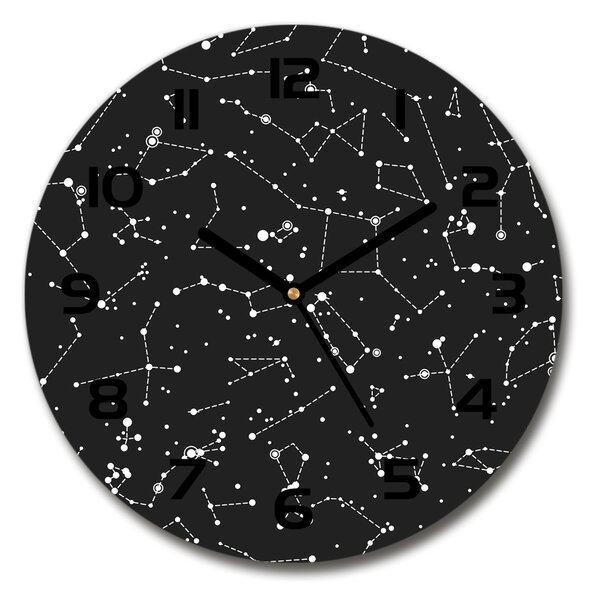 Skleněné hodiny kulaté Hvězdokupy pl_zso_30_c-f_115489361