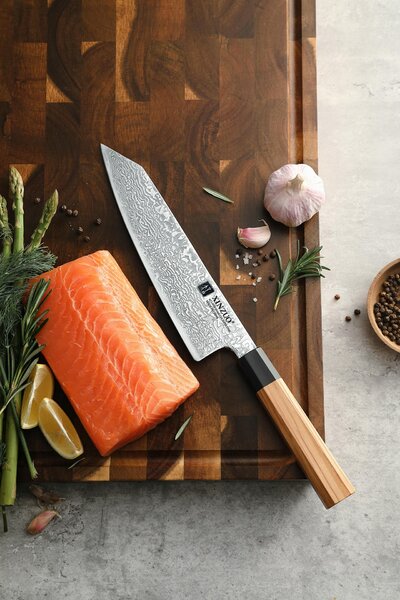Šéfkuchařský nůž Bunka XinZuo PM8O 8,5"