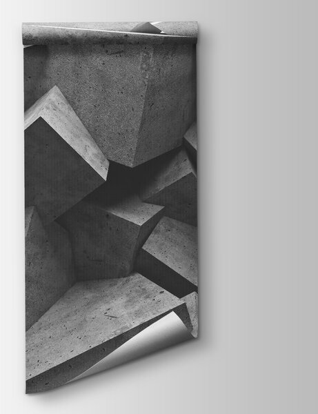 Fototapeta Hromada betonových bloků, Geometrické 3D fototapety, Populární fototapety, u08929 - Tapeko.co.cz