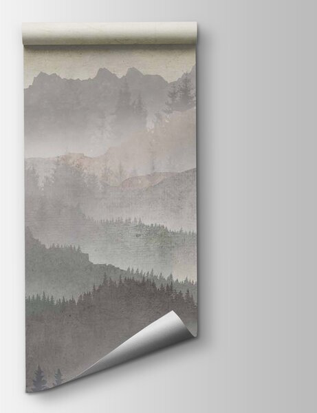 Fototapeta Ptáci letící nad pohořím, Přírodní fototapety, Populární fototapety, u09274 - Tapeko.co.cz