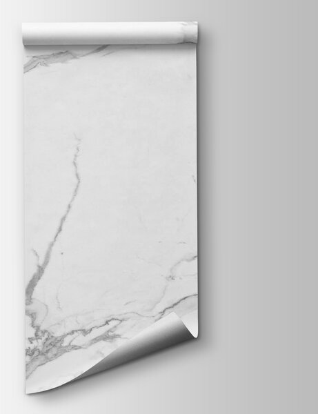 Fototapeta Bílý mramor s černými žilkami, Mramorové fototapety, Populární fototapety, u12047 - Tapeko.co.cz