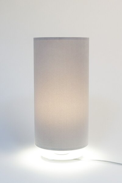 BPS koncept Stolní lampa JASMIN, 1xE27, v. 34 cm Barva: Šedá