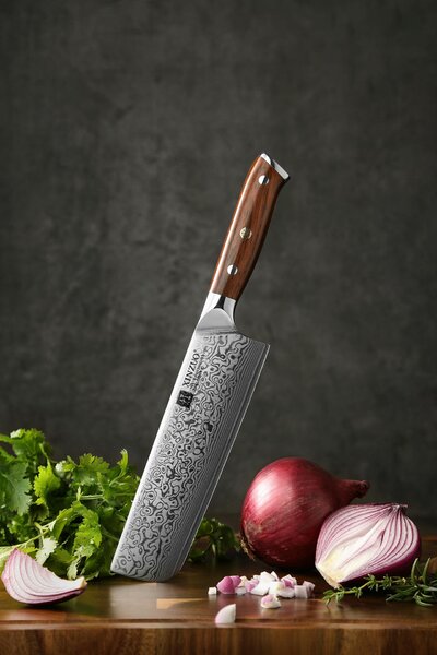 Nakiri nůž XinZuo Yu B13R 7,3"