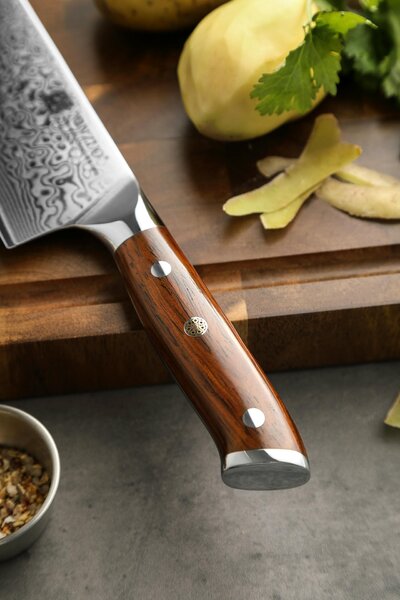 Nakiri nůž XinZuo Yu B13R 7,3"