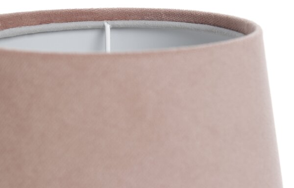 BPS koncept Stolní lampa JASMIN, 1xE27, v. 40 cm Barva: Šedá