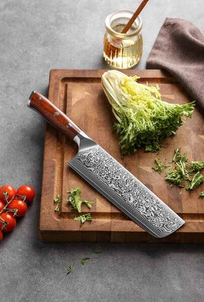 Nakiri nůž XinZuo Yu B13R 7,3"