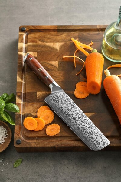 Nakiri nůž XinZuo Yu B13R 7,3"
