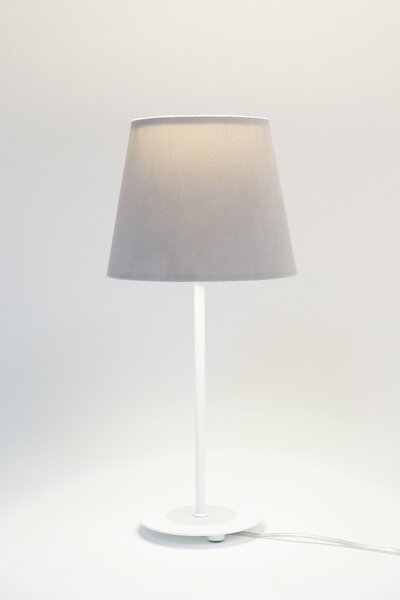 BPS koncept Stolní lampa JASMIN, 1xE27, v. 40 cm Barva: Šedá