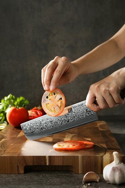 Nakiri nůž XinZuo Yu B13R 7,3"