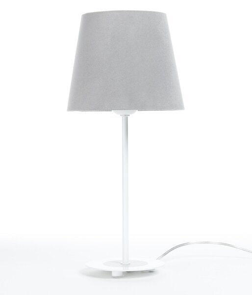 BPS koncept Stolní lampa JASMIN, 1xE27, v. 40 cm Barva: Šedá