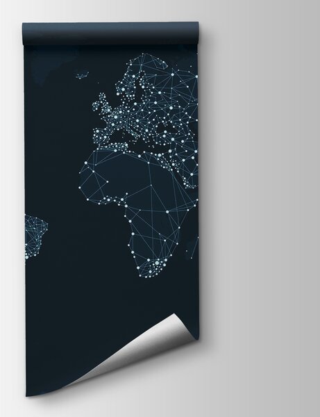 Fototapeta Mapa světa, Fototapeta s mapou světa, Populární fototapety, u27521 - Tapeko.co.cz