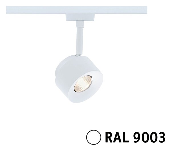 P 94893 URail LED lištový spot Pane 7,4W 3000K stmívatelné 230V bílá - PAULMANN