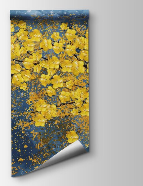 Fototapeta Strom se žlutými listy, Přírodní fototapety, Populární fototapety, u32831 - Tapeko.co.cz