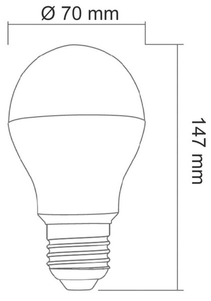 Deko-Light LED žárovka - RF-smart, E27, RF+Zigbee, 12 W, RGB+2700-6500 K, 220 st. 843534
