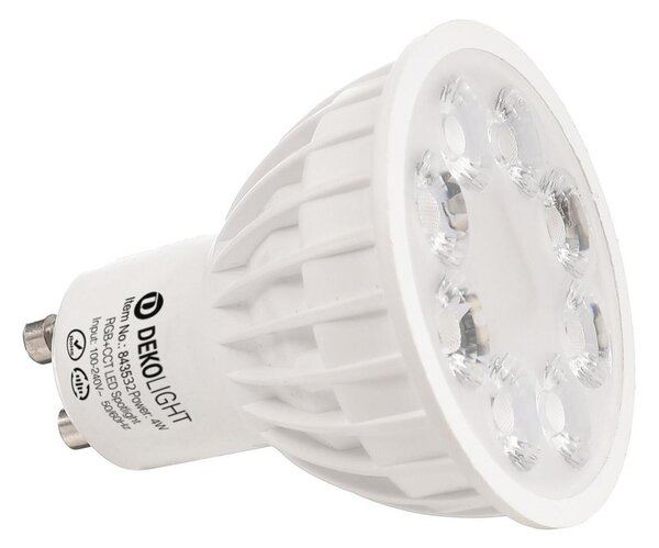 Deko-Light LED žárovka - RF-smart, GU10, RF+Zigbee, 4 W, RGB+2700-6500 K, 25 st. 843532