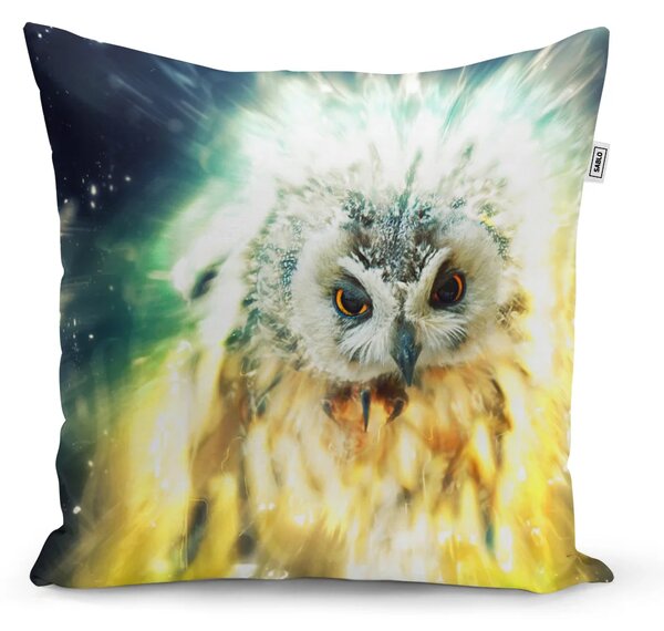 Sablio Polštář Sova - 40x40 cm