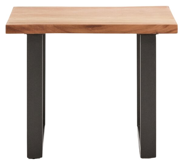 Kave Home Dřevěný odkládací stolek Uxue 65 x 65 cm