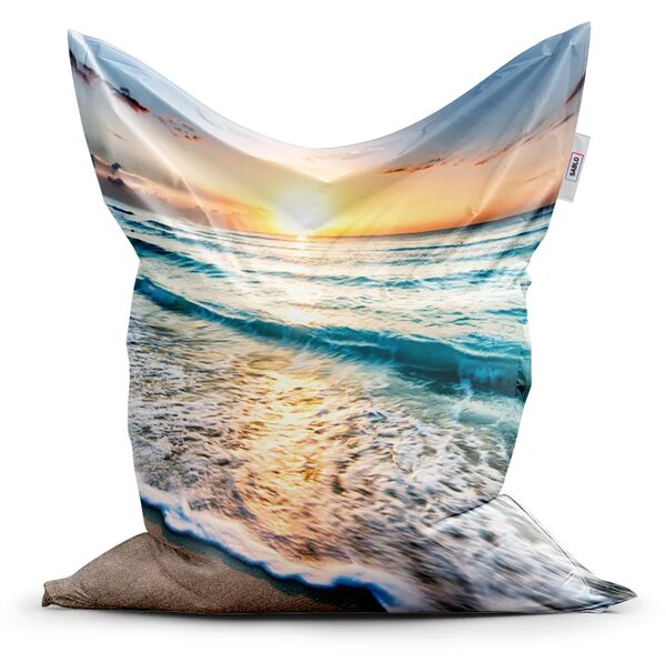Sablio Sedací vak Classic Vlny - 150x100 cm