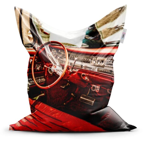 Sablio Sedací vak Classic Interiér automobilu - 150x100 cm