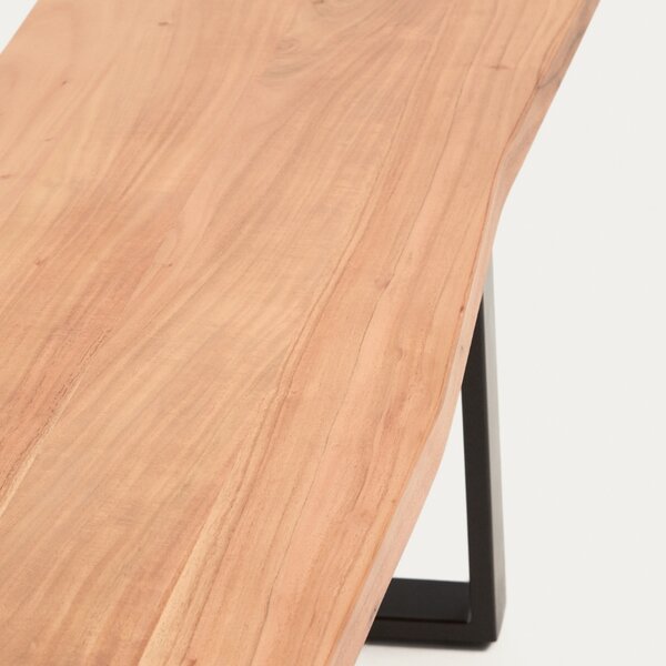 Kave Home Dřevěná lavice Uxue 180 cm