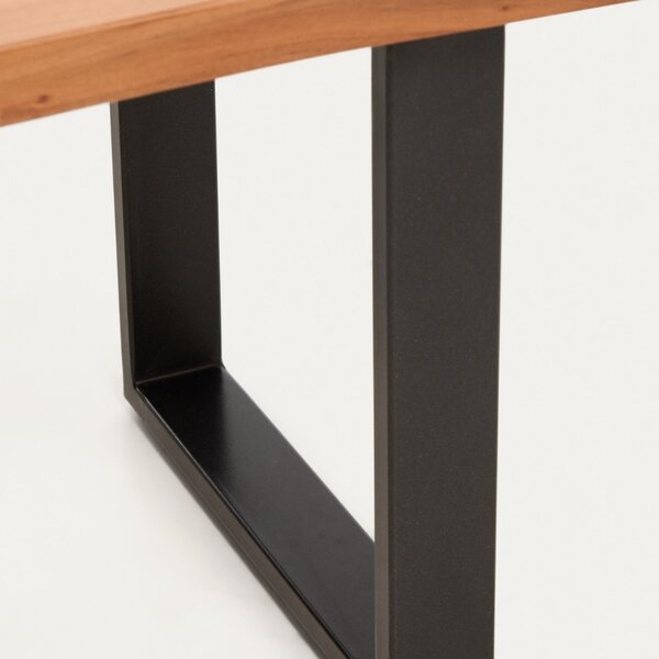 Kave Home Dřevěná lavice Uxue 180 cm