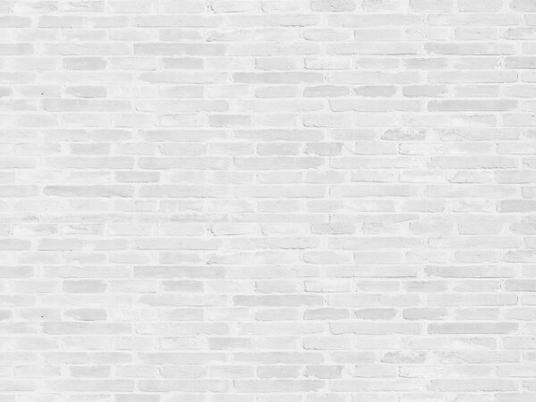 Fototapeta Bílá cihlová zeď s mnoha obdélníkovými cihlami, Fototapety s kamennou texturou, Populární fototapety, u53030 - Tapeko.co.cz