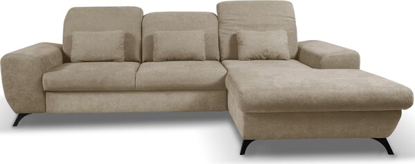 Rohová sedací souprava Altham (béžová) (P). Akce -25%