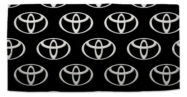 Sablio Ručník Toyota Pattern - 30x50 cm