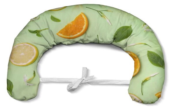 Sablio Těhotenský polštář Citrus a květ