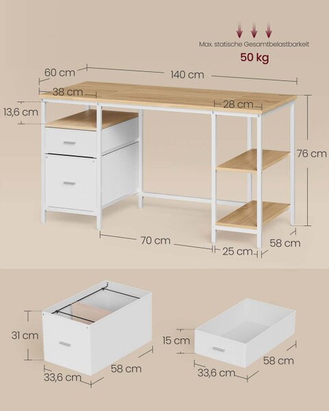 Kancelářský stůl LWD104Y01